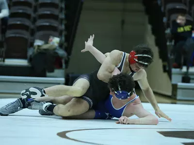 Wrestling Lands Two Placers at Midlands Championships Image