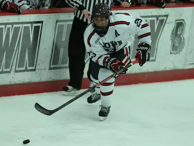 Hathaway Leads Men's Hockey Past No. 4 Quinnipiac, 4-2 Image