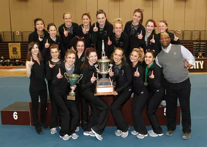 Gymnastics Claims Second Straight Ivy Classic Title Image
