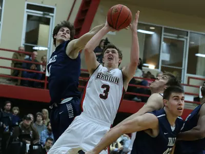 Brown Completes Season Sweep Over Penn, 76-67 Image