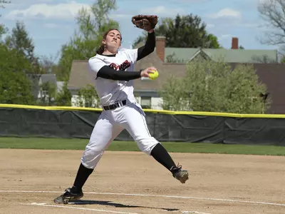 Softball Drops Ivy Doubleheader at Columbia Image
