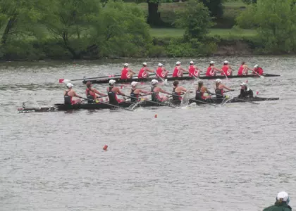 No. 9 Women's Crew Reclaims Class of 1987 Trophy at No. 5 Princeton Image