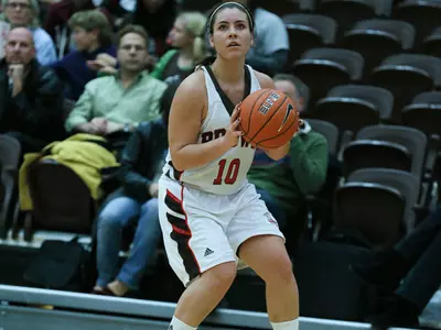 Women's Basketball Falls to Harvard in Season Finale, 87-67 Image
