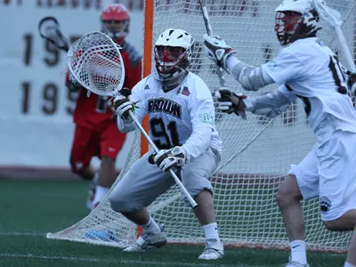 Molloy's Three Goals Leads Brown Laxers Over Hobart, 13-10 Image