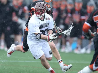 Molloy's Four Goals Leads Brown Over Dartmouth, 12-8, To Cap Winning Season Image