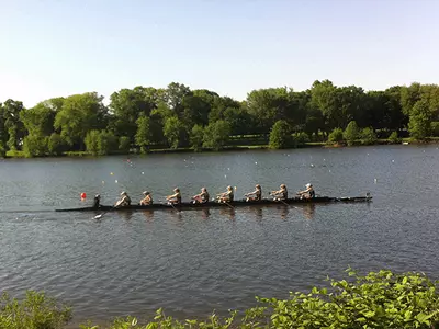 No. 1 Women's Crew Sends Four Boats to Grand Finals at Ivy Rowing Championships Image