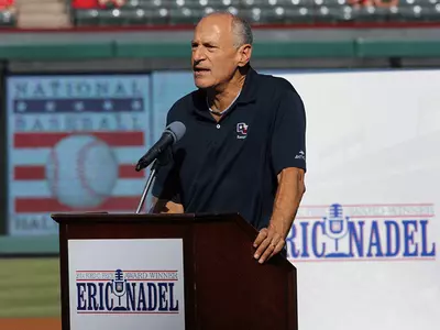 Eric Nadel '72 Receives 2014 Ford C. Frick Award Image