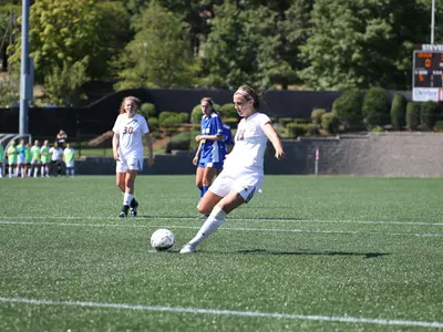 Late Goals Doom Women's Soccer in 2-1 Loss to Sacred Heart Image