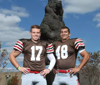 Brown Dons Throwback Uniforms vs. Harvard in 250th Anniversary Celebration - Fireworks to Follow Game Image