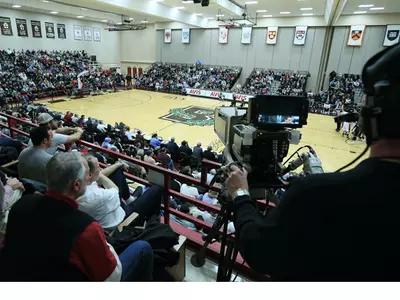2014-15 IVY LEAGUE BASKETBALL TELEVISION PACKAGE FEATURES 12 MEN'S GAMES, 3 WOMEN'S GAMES Image