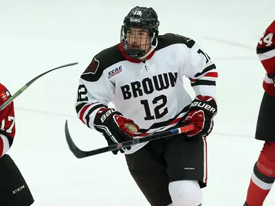 Men's Hockey Topped at Clarkson, 6-0 Image