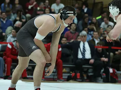 Bears Win Three Bouts, Wrestling Falls to Bucknell, 28-10 Image