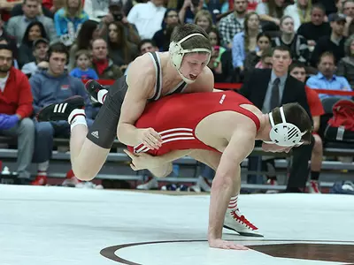 Marker Seals Match with Pin, Wrestling Beats Binghamton, 21-15 Image