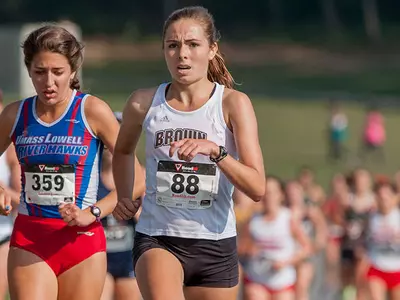 Bourguet, Sloan Pace Cross Country at New England Championships Image