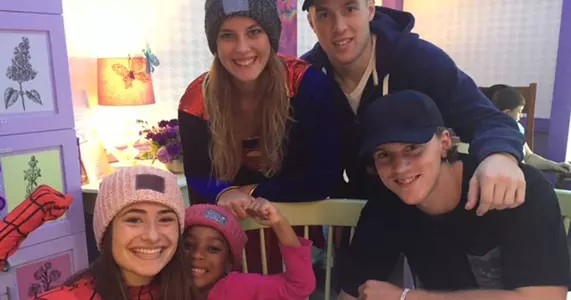 Women's Hockey Senior Alli Rolandelli Helps Make Impact On Childhood Cancer Image