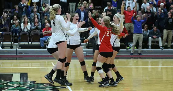 Volleyball Beats Yale for First Time Since 2005 with 3-1 Win Image