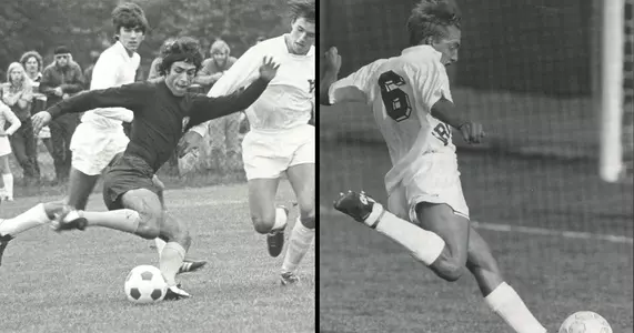 Men's Soccer's Eales, Pereira to be inducted into New England Hall of Fame Image