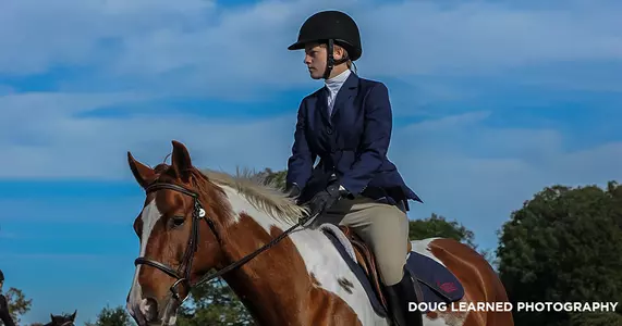 Fries Takes High Point Rider, Equestrian Comes in Sixth at RIC/UMD Show Image