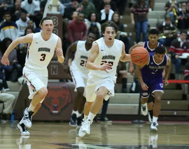 Hobbie, Kuakumensah and Spieth Lead Brown Over Holy Cross, 71-55 Image