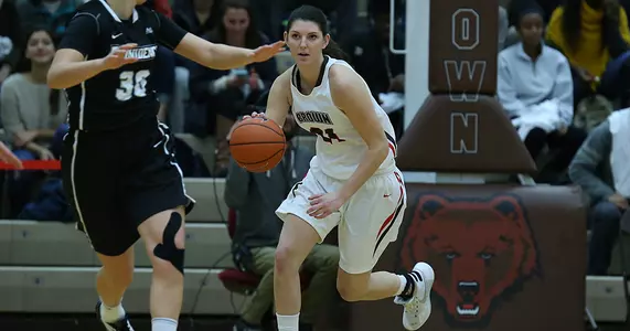 Alexander, Steeves Lift Women's Basketball Past Providence, 57-47 Image