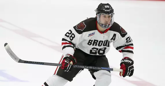 Brown Men's Hockey Opens ECAC Play at Dartmouth, No. 7/6 Harvard Image