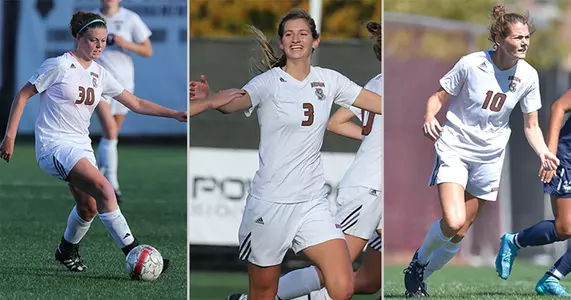 Women's Soccer's Beach, Gould, Lehan Earn All-New England Accolades Image