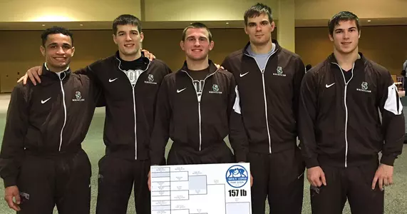 Staudenmayer Wins Weight Class, Wrestling Places Five at F&M Open Image