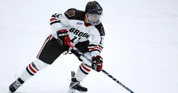 Men's Hockey Ousted by No. 3 Quinnipiac, 3-0 Image