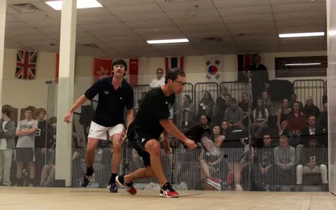 No. 16 Men's Squash Falls to No. 6 Yale, 9-0 Image