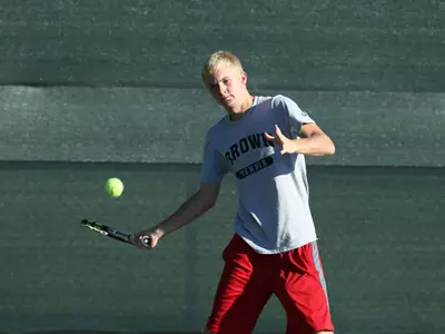 No. 68 Men's Tennis Finishes Fourth at ECAC Championships Image