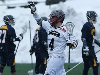 Molloy's Five Goals Leads Brown Over Quinnipiac, 17-6 Image