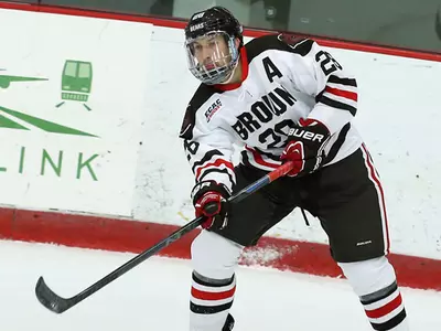 Men's Hockey Ousted by Dartmouth, 6-3 Image