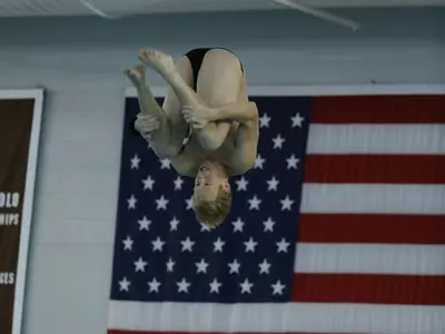 Men's Swimming & Diving Downed by Yale, 184.5-58.5 Image