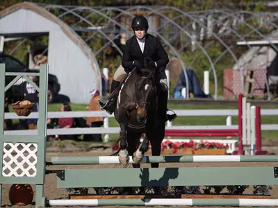 Buchsbaum Leads Equestrian in Season Finale at Ivy Show Image