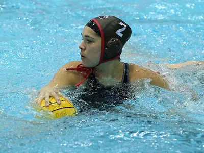 Women's Water Polo Falls to Indiana in CWPA Quarters, 11-4 Image