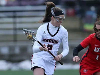 Bunting, Gion Each Record Four Points In Women's Lax's 14-8 Loss At #10 Princeton Image