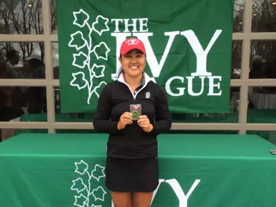 Christine Kim Wins Ivy League Individual Championship, Bears Place 6th Overall Image