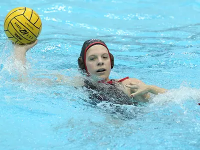 Women's Water Polo Edges Harvard, 8-7, for Fifth at CWPAs Image