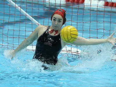 Dakan Sets Record, Women's Water Polo Tops Conn. College, 10-6 Image