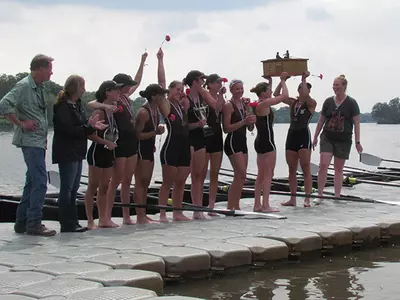 Women's Crew's First Varsity Eight Earns First Team All-Ivy, Murphy Wins Ivy Coach of the Year Image