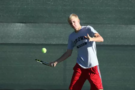 Men's Tennis Concludes Play at Ivy Plus Tournament Image