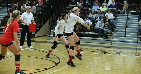 Volleyball Tops Hartford, Falls to Bucknell on Opening Day Image