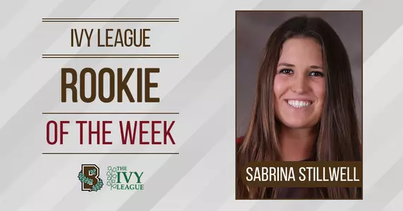 Volleyball's Stillwell Wins Ivy League Rookie of the Week Image