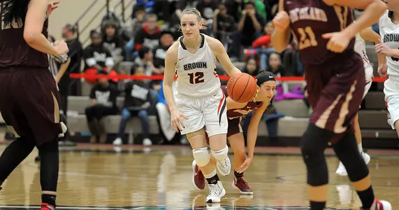 Women's Basketball Falls at Ivy Preseason Favorite Princeton, 72-53 Image