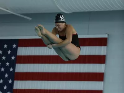 Women's Swimming & Diving Edges Cornell, 156-143 Image