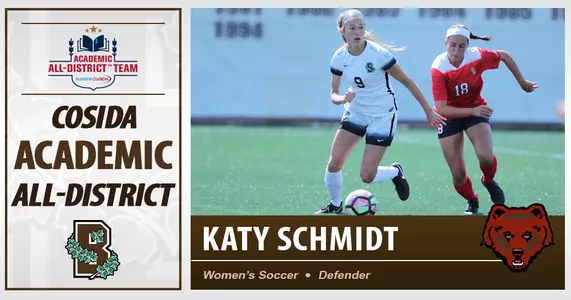 Women's Soccer's Schmidt Gains CoSIDA Academic All-District Honors Image