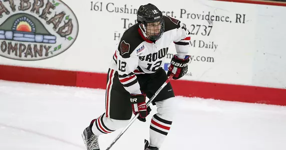 Men's Hockey Falls at Holy Cross, 3-0, in Season Opener Image