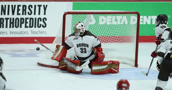 Women's Hockey Drops 3-0 Decision to No. 5 Colgate Despite Elvin's 63 Saves Image