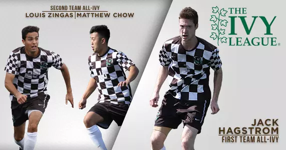 Men's Soccer Earns Six All-Ivy Selections; Hagstrom Named First Team Image