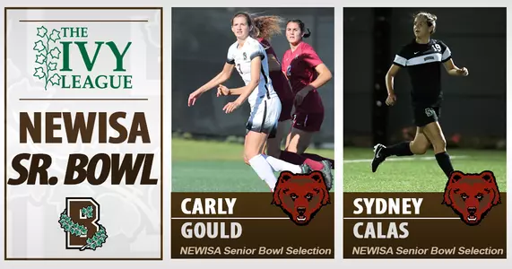 Women's Soccer's Gould, Calas Earn Spots in NEWISA Senior Bowl Image